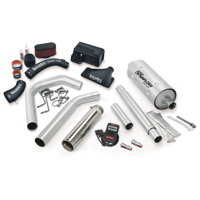 Ford Class-A Motorhome Performance Exhaust - Banks Power - Stinger System with AutoMind - Chrome - `06-`15